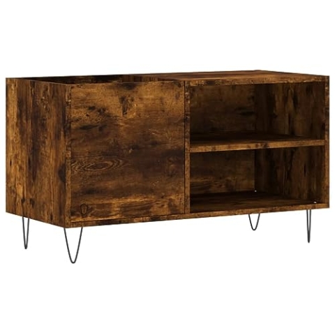 vidaXL Plattenschrank Räuchereiche 85x38x48 cm Holzwerkstoff