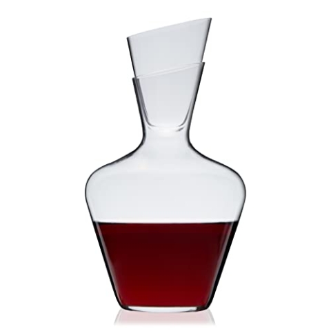 Spiegelau Definition Dekanter – europäisch hergestellter Kristall-Weindekanter mit Stopfen für Rot oder Weiß – spülmaschinenfest, 940 ml, 1 Stück