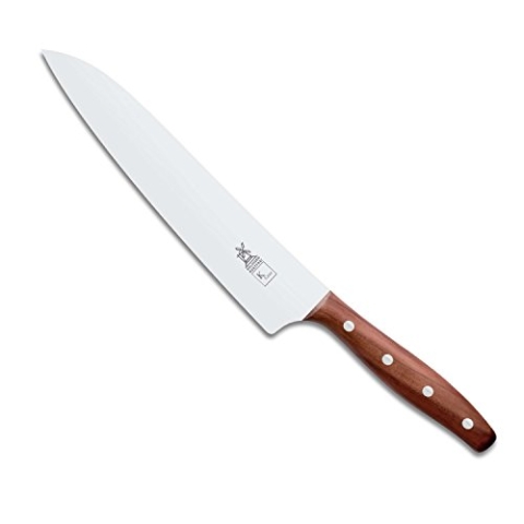 Windmühlenmesser Kochmesser 22,5cm K-Chef Pflaumenholz - rostfrei