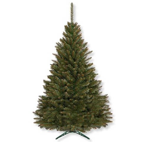 SPRINGOS Künstlicher Weihnachtsbaum 200 cm Kaukasus-Fichte Tannenbaum inkl. Baumständer künstlicher Christbaum Schnellaufbau Stecksystem Naturgetreue Optik