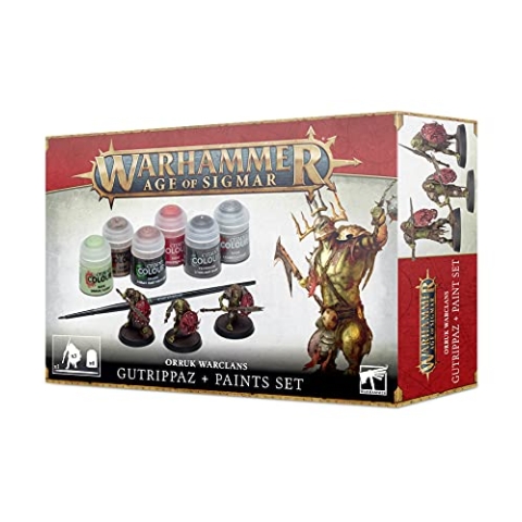 Warhammer Age of Sigmar Gutrippaz + Paints Set 60-09