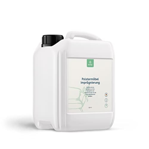 eco:fy Polstermöbel Imprägnierung Sofa Couch Sessel Schutz vor Flecken Flüssigkeiten Schmutz Textil Leder Abperleffekt (5 l)