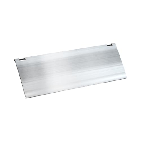 Bachmann 927100 Deckel Edelstahl Effekt zu Steckd. Kapsa, Schwarz, 0.49 x 20.09 x 7.03 cm