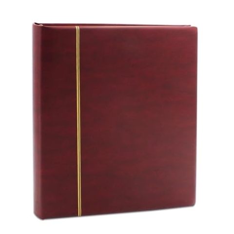 SAFE 807 Ringbinder Favorit Kunstleder 'Skai' weinrot I mit 14 Ringen I 2 Blattwendern I 2 Karton-Vorsatzblättern | ohne Schutzkassette I 315 x 305 x 50 mm