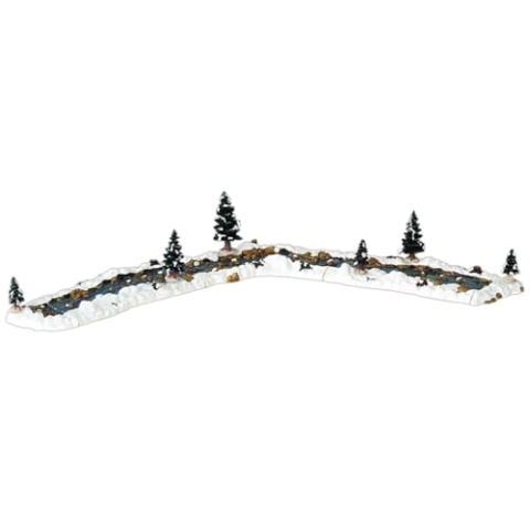 Lemax Bach, Dorf-Dekoration, 10 cm, 11 Stück, Mehrfarbig