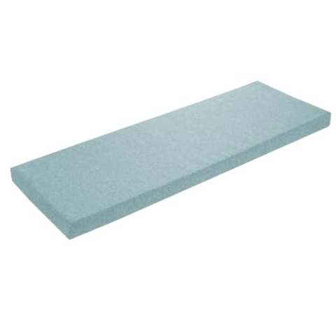 sleepling Bankauflage 140x50 cm türkis, Sitzkissen Outdoor & Indoor, Bankpolster, Bezug waschbar, Unterseite Antirutsch, Made in EU