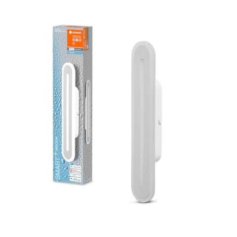 LEDVANCE Smart LED Badezimmerlampe white, 1600LM, 3000-6500K, 400mm x 70mm, IP44, Orbis Bath Wandleuchte, Badezimmerleuchte mit Wifi Technologie, dimmbar, steuerbar über App und Sprachassistenten