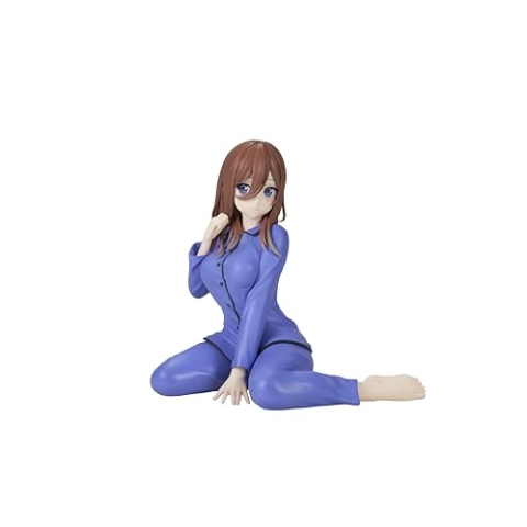 Banpresto Miku Nakano BP89533P The Quintessential Quintuplets, Relax Time Actionfigur, 12 cm, Mehrfarbig