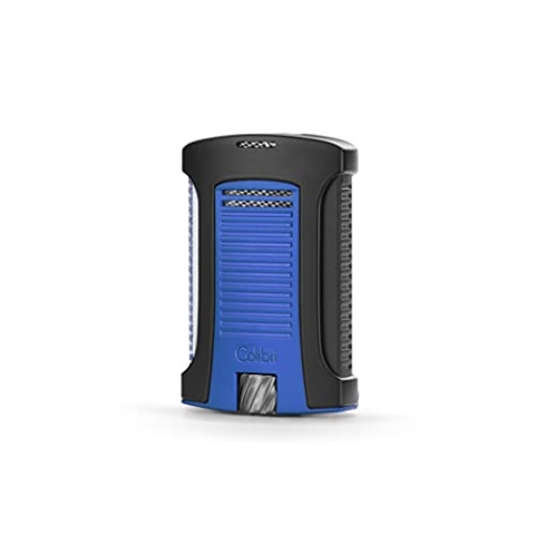Colibri Daytona Jet Feuerzeug | Zigarren- und Zigarettenanzünder | Windbeständig | Funktioniert mit Butan (Nicht im Lieferumfang enthalten) | Schöne Elegante Geschenkbox | Zwei Jahre Garantie