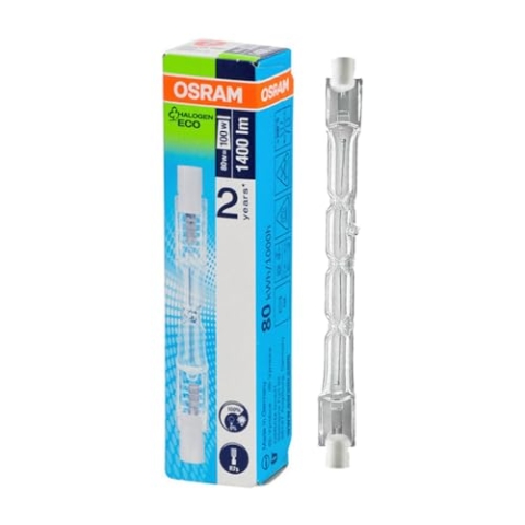 10 Stück Halogenstäbe 64701 230 Watt 230 Volt R7S - Osram