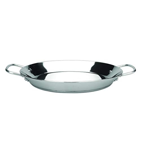 Ibili - Paella-Pfanne Inox Premier - Edelstahl mit Edelstahlgriffen 36 cm