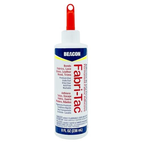 Beacon Adhesive Fabri-Tac 236 ml große Flasche Gewebeklebeband, Andere, transparent, 20x5x5 cm, 236