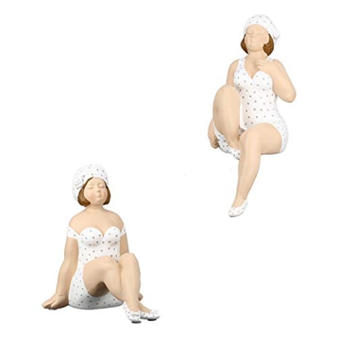Figur Becky - Weiss grau - Casablanca 89329