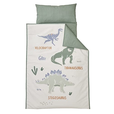 VERTBAUDET Minili Dinos Kinderschlafsack, Grün, TU