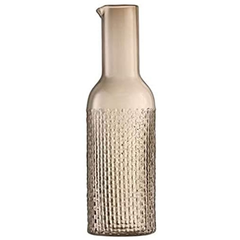LSA Wicker Karaffe, Glas, Brown/Mocha, 40.58 fl oz