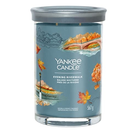 Yankee Candle Evening Riverwalk Duftkerze im Glas, groß