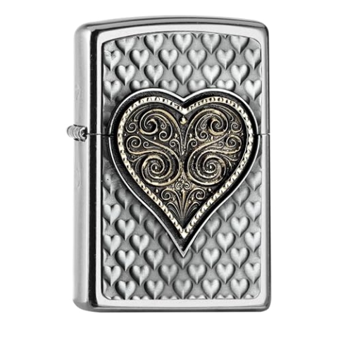Zippo 2006480 207 Herz Emblem 3D