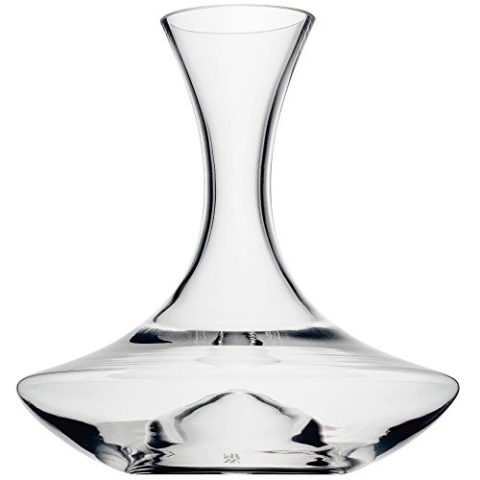 WMF Weindekanter mit Hohlboden 1,5l, Höhe 24,6 x 22,7 x 22,6, Glas, Dekantierflasche für Rotwein, Weinbelüfter, pflegeleicht, formschön, edel, hochwertig, Durchsichtig