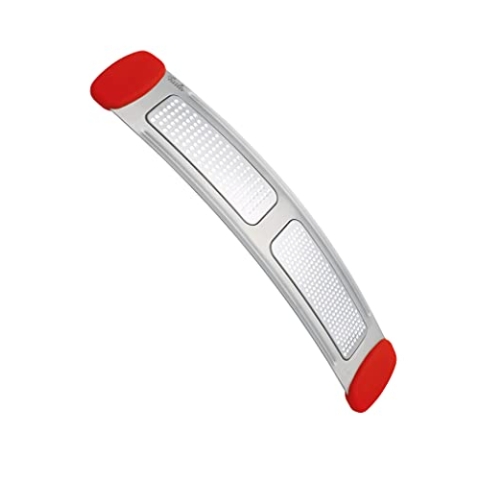 Fissler Q! / Edelstahl-Reibe (30x6.5x11x3cm) Handreibe für - Parmesan, Käse, Muskat - spülmaschinengeeignet