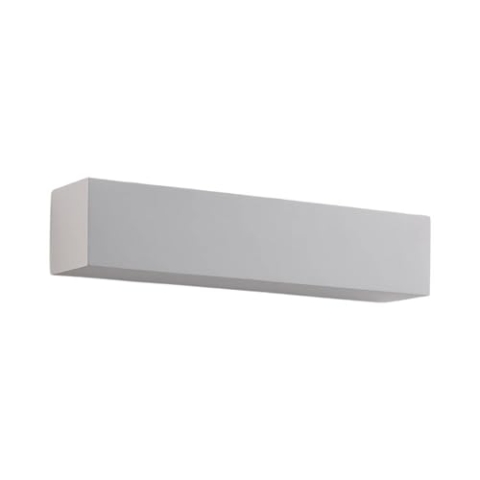 Lindby Wandleuchte, Wandlampe Innen Santino (Modern) in Weiß aus Gips/Ton (2 flammig G9) - Wandstrahler Wandbeleuchtung Schlafzimmer/Wohnzimmer Wohnzimmerleuchte