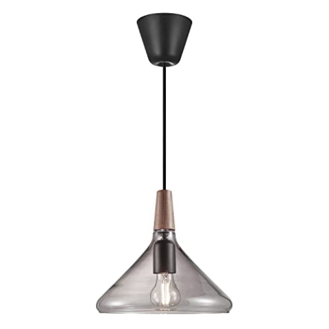 Nordlux Design for the People Nori Pendelleuchte, ø27 cm - Rauchglas