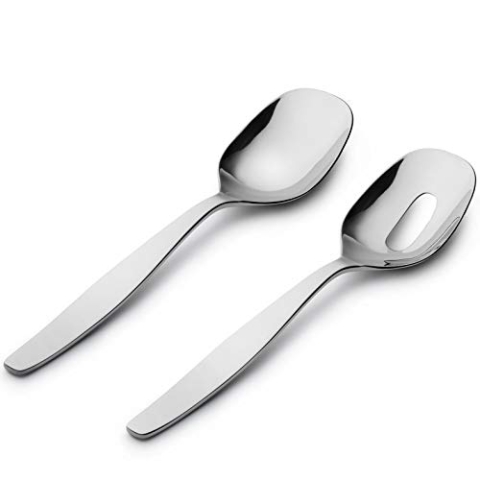 Alessi ANF06/14 Salatbesteck, Stainless Steel, Edelstahl