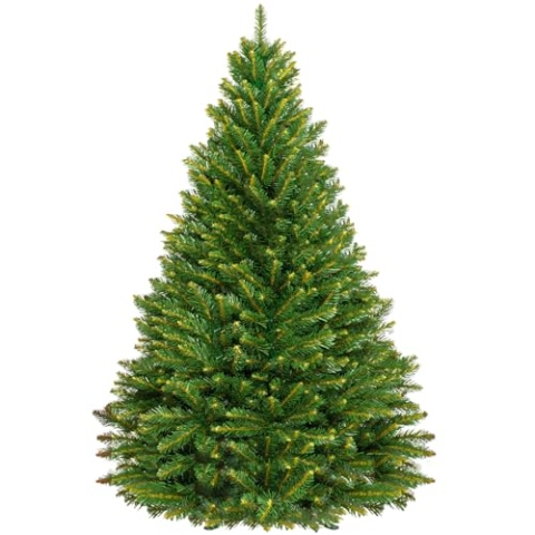 SPRINGOS Künstlicher Weihnachtsbaum mit Christbaumständer 180 cm Tannenbaum Naturgetreu Dichte Zweige PVC Skandinavische Fichte In EU Hergestellt