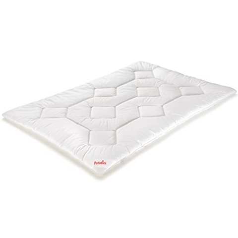 PARADIES Anela Bio Bettdecke 155x220 cm - Ganzjahresbettdecke, Öko-Tex Zertifiziert Standard 100 Klasse 1, medizinisch getestet