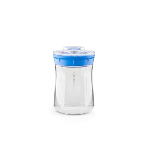 Kefirko Fermentations Set | Milch- und Wasserkefir selber herstellen - 900ml (Blau)