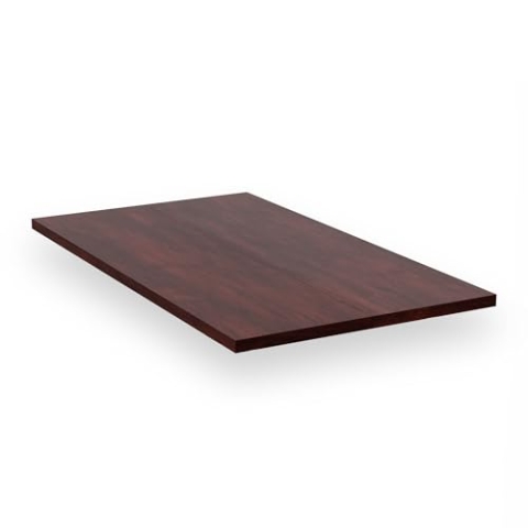 blumfeldt Bearsdon Tischplatte - Langlebige Holz-Tischplatte, 160x90 cm, Kratzfest & Hitzebeständig, Ideal für Esszimmer - Modernes Teakholz-Finish, Perfekt für Industrielle & Minimalistische Räume