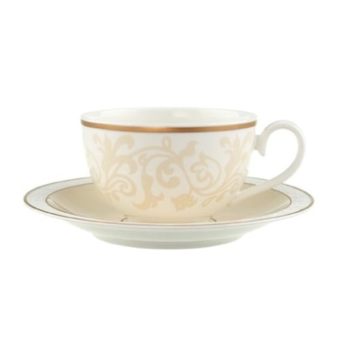 Villeroy & Boch Ivoire Frühstückstasse mit Untertasse 2tlg.