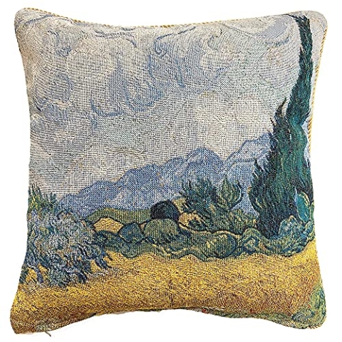 Signare Tapisserie-Kissenbezug, 45 x 45 cm, dekoratives Sofakissen.