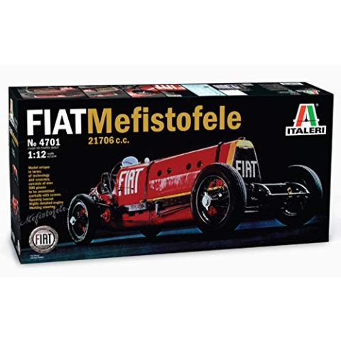 Italeri 510004701 - 1:12 Fiat Mefistofele 21706c.c. 1923-25, Fahrzeug