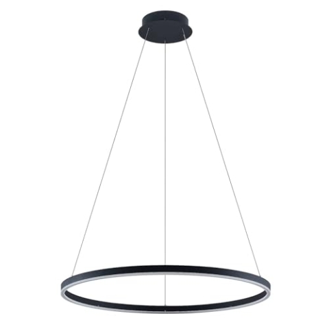 Arcchio LED Albiona (Modern) in Schwarz aus Metall (1 flammig,) Küchenleuchte