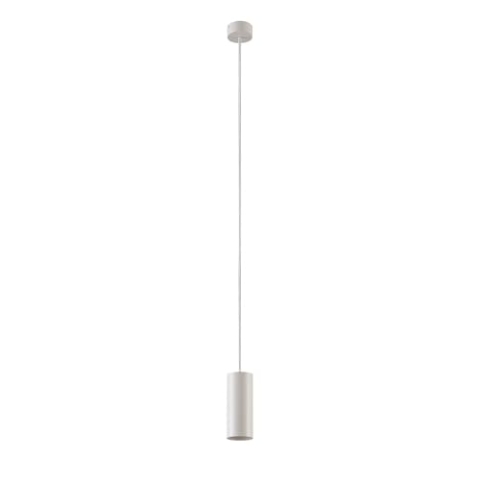 Arcchio Pendelleuchte Ejona (Modern) in Weiß aus Aluminium (1 flammig, GU10) - Deckenlampe Esstischlampe Hängelampe Hängeleuchte Flurleuchte