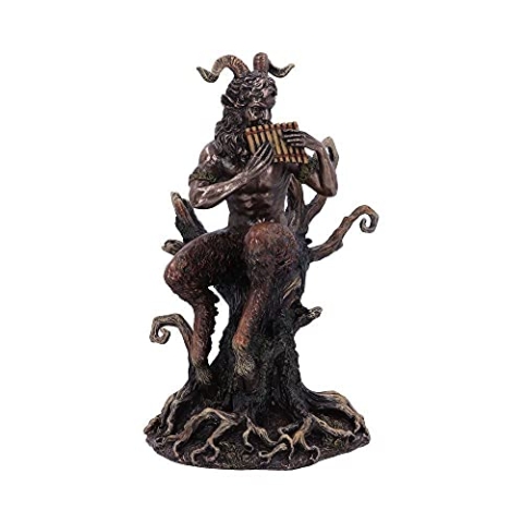 Nemesis Now Mythologische Pan's Melodie Figur, Bronze, 24 cm