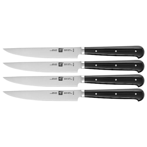Zwilling Steakmesser 4er Set, Schwarz