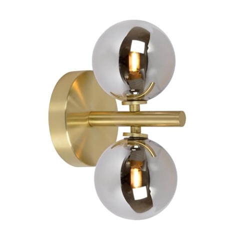 LUCIDE TYCHO - Wandleuchte - 2xG9 - Mattes Gold/Messing