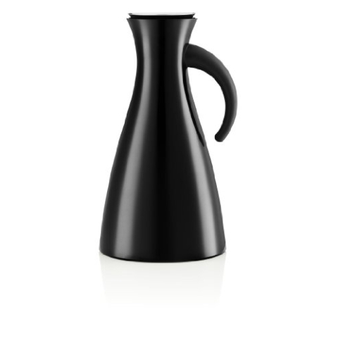EVA SOLO | Isolierkanne 1,0l Black | 100% tropffreie | Schwarz