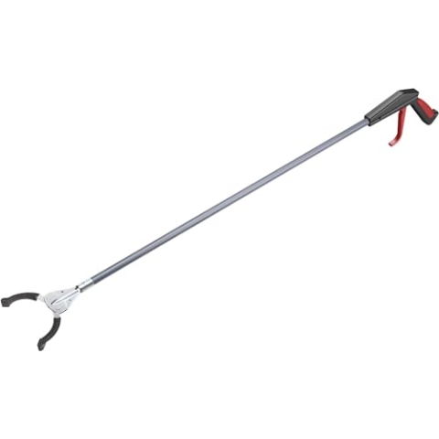 Abfallsammelgerät, Greifer, kunststoffumspritzt, VE 2 Stk, Gesamtlänge 1070 mm.