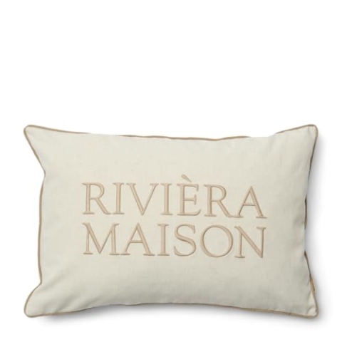 Rivièra Maison - Kissenhülle, Neutrale Farben, Polyester