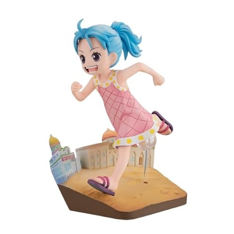 Megahouse, Actionfigur Nefertari VIVI Run!Run!Run! One Piece, G.E.M. Series, Mehrfarbig, MH839832, Sammelfigur, optimal für Anime-Fans
