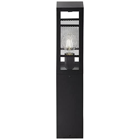 Brilliant Lampe, Getta Außensockelleuchte 50cm schwarz, Metall/Kunststoff, 1x A60, E27, 40W,Normallampen (nicht enthalten)
