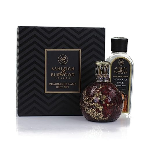 Geschenkset Duftlampe klein Asleigh & Burwood PFL636 Dragon's Eye und Duft 250 ml PFL915 Marokko