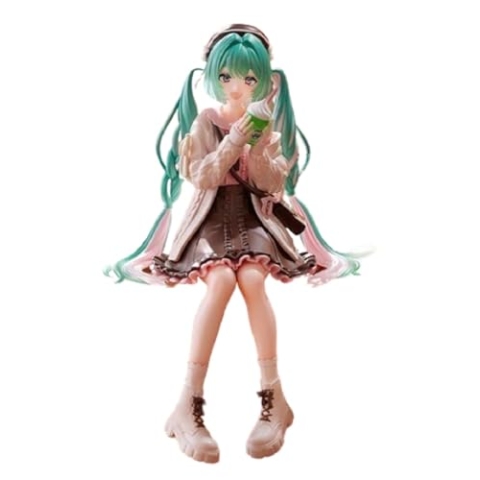 Furyu Hatsune Miku Dekofigur, PVC, Noodle Stopper Autumn, Datumsanzeige, 16 cm