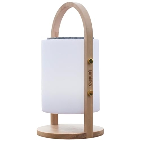 Kabellose Bluetooth-Lautsprecherlampe H37CM WOODY PLAY