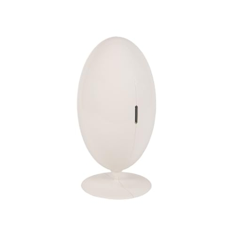 SOLDIDESIGN Lovino Schreibtisch-Organizer oder Schmuckkästchen im modernen Design, 13 x 25 cm, ideal als Taschenleer, Stiftehalter, Wohnaccessoires oder Schreibtischzubehör, Weiß