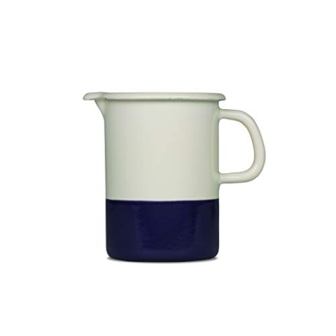 Riess, 0338-571, Küchenmass 1Liter, Emaille, Truehomeware, EDITION SARAH WIENER, Farbe Obers/Zwetschke