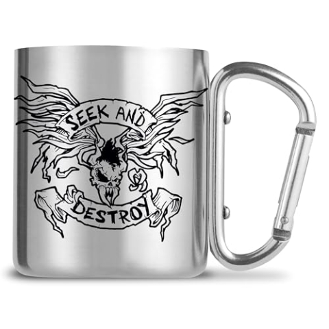 GB eye music - METALLICA Carabiner Tasse Seek And Destroy