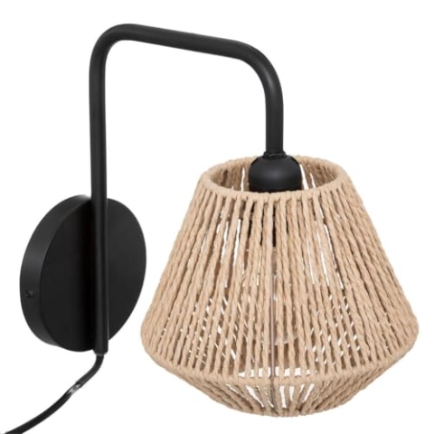 Atmosphera Wandleuchte Jily Metall Papier D18cm